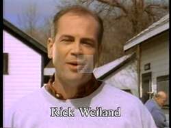 ["In a 1996 campaign ad, Democratic candidate Rick Weiland articulates his commitment to community values and fiscal responsibility. Throughout the ad, Weiland's speeches, delivered at various podiums with South Dakota scenery and American imagery in the backdrop, emphasize government accountability and community cohesion. He engages diverse audiences, reinforcing his message of responsible and inclusive governance."]