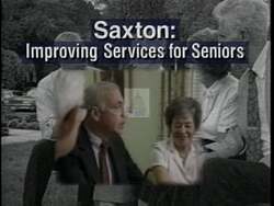 ["In the 1996 campaign spot, Jim Saxton showcases his dedication to healthcare, environmental protection, and fiscal responsibility. He confidently discusses these issues at various events, promising to enhance Medicare and implement stricter environmental laws. Scenes of Saxton with seniors and healthcare professionals underline his commitment to community-focused legislation."]