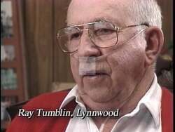 ["In a 1996 political ad, elderly Ray Tumblin, connected to an oxygen tank, passionately criticizes current healthcare policies and Medicare cuts under Rick White. He expresses his discontent and endorses Democrat Jeffrey Coopersmith, advocating for improved healthcare policies. The ad emphasizes Tumblin's personal healthcare struggles to appeal directly to voters' concerns."]