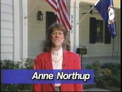["Anne Meagher Northup's 1996 political ad campaigned for making English the official language of the U.S. It depicted various Americans struggling with non-English traffic signs, emphasizing safety and national unity. Northup highlighted this issue, arguing that universal English would reduce confusion and foster inclusivity. The ad concluded with strong endorsements of her position."]