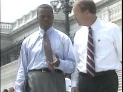 ["The 1996 political TV ad for Republican candidate Julius Ceasar Watts highlights his strong character and integrity. Through various scenes, the ad defends Watts' values, emphasizing his trustworthy and helpful nature, aiming to appeal to voters looking for a morally upright leader."]