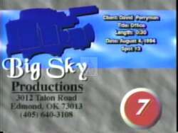 ["In the 1994 presidential campaign ad, Democratic candidate David Perryman emphasized his dedication to ethical governance and integrity. Throughout various scenes, Perryman addresses the camera from settings like a modest office and a professional podium, consistently advocating for sincere, ethical political leadership. His determination and commitment to ethical values are highlighted against a backdrop of campaign posters."]