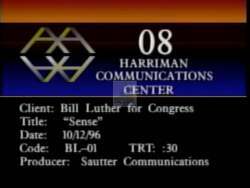 ["In the 1996 presidential campaign ad, Democratic candidate Bill Luther is portrayed confidently addressing crucial issues like budget solutions, educational support, and Medicare across various settings including legislative chambers and public halls. He advocates for fiscal responsibility while emphasizing the protection of social programs, showcasing his leadership qualities and commitment to balanced governance."]