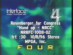 ["In Geoff H. Rosenberger's 1996 presidential campaign ad, he criticizes opponent Louise Slaughter's position on welfare, advocating for reforms that require work. The ad reflects Rosenberger's commitment to changing welfare policies to encourage employment among recipients, positioning him as a proponent of self-reliance and accountability in social programs."]