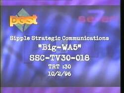 ["The 1996 Republican campaign ad against Judy Olson criticizes her union support, portraying union bosses in a negative light. It features stern imagery and text accusing them of dishonest tactics and undue influence in politics. The serious tone and dark visuals strongly emphasize corruption and manipulate public perception of Olson's campaign."]