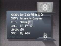 ["In the 1996 campaign ad, Democratic candidate Tom Furcano epitomizes leadership and commitment, engaging confidently with diverse community members and addressing critical issues. The scenes switch between Furcano at union meetings, town halls, and factories, where he passionately advocates for better schools and pension protection, reinforcing his dedication to hardworking Americans."]