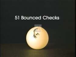 ["The 1996 political TV ad for Republican Ed Munster criticizes Congressman Sam for financial mismanagement. The advertisement depicts various visuals and text emphasizing Sam's financial irresponsibility and misconduct, while advocating for Munster as the preferable alternative. This attack ad aims to boost Munsters credibility by highlighting his opponents alleged shortcomings."]