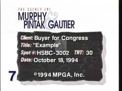 ["In a 1994 campaign ad, Congressman Steve Buyer emphasizes his commitment to fiscal responsibility and budget cuts. Throughout the ad, Buyer appears in various professional and congressional settings, frequently addressing crowds from podiums, advocating for financial reforms, and engaging with constituents. His consistent message and leadership stance are reinforced by visuals of attentive audiences and U.S. flags."]