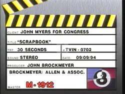 ["In his 1994 presidential campaign ad, Republican candidate John Massie Myers showcases his unyielding dedication to community enhancement through local projects, no-tax-increase policies, and hands-on involvement with diverse voters. The ad displays Myers interacting confidently with grateful citizens across various backdrops, underscoring his achievements in infrastructure, agriculture, and job creation."]