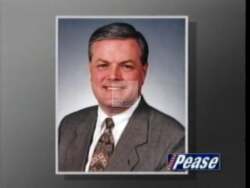 ["In the 1996 campaign ad, Republican candidate Ed Pease, a former State Senator and educator, compellingly promotes his dedication to leadership and education reform. Through a series of scenes, Pease addresses diverse audiences, exuding confidence and professionalism, while highlighting his legislative achievements. His speeches passionately call for enhancements in education and safety laws, resonating strongly with engaged and attentive crowds."]