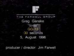 ["In the 1996 political TV ad for John Greg Ganske, scenes depict a family wrestling with financial struggles at their kitchen table, portrayed with evident stress and frustration. The ad emphasizes the burden of taxes maintaining financial strain despite additional income from employment. Congressman Ganske is portrayed promoting tax cuts as a solution for relief, suggesting a direct response to the depicted family's hardships."]