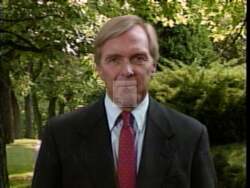 ["In George R. Nethercutt's 1996 presidential campaign ad, he confidently addresses his constituents from a podium. Throughout the ad, Nethercutt highlights his political achievements and commitments, focusing on fiscal responsibility, welfare reform, and boosting voter engagement. He emphasizes his effective legislation and dedication to fulfilling campaign promises, appealing to voters' desire for reliable governance."]