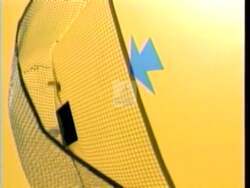 ["In the 1996 political TV ad for Republican Party candidate Scott Leo Klug, animated and real-life imagery depict opponent Paul Soglin as responsible for escalating taxation. Visuals include a toll bridge transforming into a cash register and Soglin building a bridge with taxpayers' money, emphasizing the financial burden on citizens under Soglins policies."]