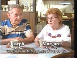 ["The 1996 Democratic political ad campaigns against Congressman Mark Neumann, focusing on his vote for Medicare cuts. The ad features multiple scenes of elderly individuals, notably distressed, discussing the personal hardships and financial struggles they could face due to these cuts. Urging viewers, they emphasize the negative impacts and encourage action against Neumann."]