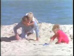 ["The 1996 political TV ad for Democratic Party candidate Walter H. Capps focused intensely on environmental themes. It showcased various scenes of polluted beaches cluttered with industrial waste, juxtaposed with images of children playing on pristine shores. The ad criticized Congresswoman Seastrands poor environmental record, stressing the urgent need to protect natural landscapes for future generations."]