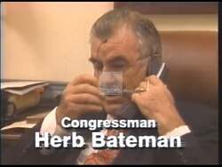 ["Herbert Harvell (Herb) Bateman's 1992 presidential campaign ad emphasized his strong commitment to military bases and shipbuilding, particularly in Newport News, Virginia. Speaking confidently in various settings, Bateman showcased his leadership and dedication to job security and military support, addressing military personnel and constituents, and advocating forcefully in Congress."]