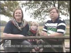 ["The 1994 campaign ad for Gordon Gordon targets opponent Steve Gill, highlighting his detachment from community issues. The ad features scenes portraying Gill as disconnected and indifferent, including images of him in corporate settings and upscale environments, contrasted with frustrated workers and protesting community members, emphasizing his lack of empathy and engagement with local concerns."]