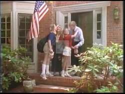 ["The 1998 political TV ad from Republican Gary Hofmeister criticizes Democrat Julia Carson for her legislative votes on crime, drugs, and abortion. It portrays Hofmeister as a values-based leader, using contrasting images and text to emphasize Carson���������s controversial decisions and Hofmeister���������s patriotically themed campaign. The ad strategically targets concerned voters."]