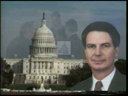 ["In the 2000 Democratic campaign ad, Leigh McNairy contrasts her effectiveness as a dedicated teacher and community advocate for education and rural development against Congressman Walter Jones Jr., portrayed as a typical, ineffective Washington politician. Scenes showing McNairy engaging positively with communities are juxtaposed with images of Jones in chaotic, argumentative congressional settings, emphasizing McNairy's readiness for practical change and Jones's inability to resolve significant issues."]