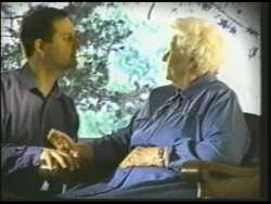 ["In his 2002 presidential campaign ad, Democratic candidate Lou Barlow passionately advocates for senior citizens and educational reform. He speaks confidently at various events, promoting policies such as a senior drug plan and increased education funding while opposing cuts to Social Security, always appearing determined and compassionate in front of supportive audiences."]