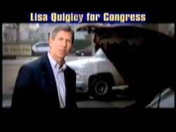 ["In her 2004 campaign ad, Lisa Quigley receives endorsements from prominent politicians Cal Dooley and Nicole Parra. They praise her dedication to healthcare, education, and senior care. The ad visually portrays their support in an outdoor setting, underscoring Quigley's commitment to families and community needs."]