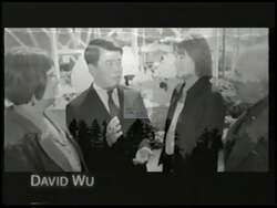["In his 2004 campaign ad, Democratic candidate David Wu presents himself as a dedicated and professional leader, passionate about Oregon's progress and its people. The ad showcases Wu engaging with constituents, emphasizing his legislative achievements and commitment to education. Scenic Oregon landscapes anchor his message, reinforcing his deep connection to the state."]