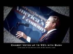 ["In the 2008 political ad, Steve Chabot is portrayed as detached and indifferent toward the economic struggles and policy demands of Ohioans. Through various scenes, Chabot appears confused and out-of-touch, surrounded by imagery of struggling families, economic charts, and public outcry for change, suggesting his disconnection from voters' needs and calls for policy reform."]