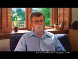 ["In Mark Souder���������s 2010 presidential campaign ad, he emphasizes the need for diversified American energy solutions to bolster local manufacturing. Featuring scenes of Souder speaking in industrial settings and at podiums, the ad advocates increased drilling and a broad approach to energy issues to support and revitalize domestic industrial activity."]