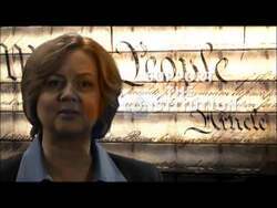 ["The 2010 political ad for Republican candidate Susan Bitter Smith heavily features former President Barack Obama discussing governmental roles and citizen trust. Through varied scenes showing Obama in lecture and podium settings, the ad critiques government inefficiency and inefficacy, aligning Bitter Smith with themes of transparency, accountability, and the need for trustworthy leadership."]