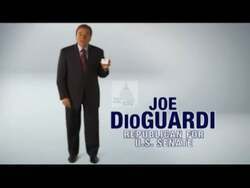 ["In his 2010 presidential campaign ad, Republican candidate Joseph J. DioGuardi emphasizes fiscal responsibility by repeatedly using a congressional voting card as a visual metaphor. He equates it to a limitless credit card and criticizes Congress for excessive, unchecked spending. DioGuardi pledges to implement economic and fiscal reforms if elected."]