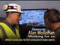 ["The 2010 presidential campaign ad for Democratic candidate Allen Mollahan focuses on his staunch support for the coal industry. Filmed across various West Virginian landscapes���������from coal mines to lush forests���������Mollahan passionately advocates for the significance of coal to the state's economy, identity, and future, voicing opposition to cap and trade policies."]