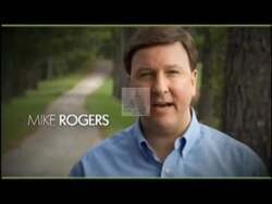 ["In his 2010 presidential campaign ad, Republican Mike Rogers underscores his Alabama roots and dedication to conservative values. The scenes, predominantly set in Alabama landscapes and town settings, frequently show Rogers speaking directly to the camera about his commitment to local values, community, and legislative priorities, reinforcing his connection to his origin while projecting confidence and a family-oriented image."]