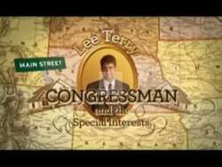 ["In the 2010 presidential campaign ad, Democratic candidate Tom White focuses on fiscal responsibility and opposition to special interests. He criticizes opponent Lee Terry for favoring corporate interests and promotes policies for no corporate earmarks and balanced budgets. White presents himself as a champion of budget accountability and economic reform."]