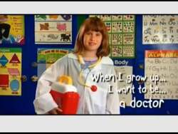 ["In a 2010 TV ad, Democratic presidential candidate Bob Etheridge emphasizes his commitment to education as essential for the future careers of children. Using a classroom setting, the ad shows children dressed in various professional outfits, while Etheridge discusses the importance of educational funding to secure good jobs and fulfill children���������s aspirations."]