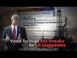 ["In her 2010 TV ad, Suzan DelBene criticizes Congressman Reichert for prioritizing corporate interests over constituents, highlighting his undesirable voting record and financial connections. Throughout the ad, DelBene speaks directly and through text overlays, creating a serious tone to underscore Reichert's actions against public interest."]