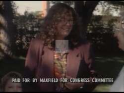 ["In his 1996 campaign ad, Democratic candidate Pete Maxfield emphasizes education, economy, and traditional values. The ad portrays Maxfield in various rural Wyoming settings, from farms to scenic landscapes, underscoring his connection to agriculture and local concerns. His speeches and interactions with farmers highlight his commitment to education and economic development rooted in hard work and community values."]