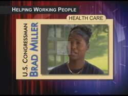 ["In a poignant 2004 campaign ad, Democratic candidate Brad Miller is portrayed as a tireless advocate for workers affected by factory closures. The ad showcases Miller engaging with despondent workers, negotiating benefits, and promising support, emphasizing his commitment to alleviating job loss impacts and championing worker rights."]