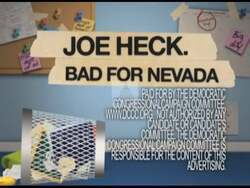 ["The 2010 political TV ad from the Democratic Party targets Joe Hex, portraying him as a radical politician with controversial and risky ideas. Through a series of dramatic and chaotic visuals, including imagery of Joe Hex with eccentric expressions and discarded papers, the ad criticizes his policy proposals, depicting them as irrational and widely rejected. The ad is distinctly negative, aiming to foster disapproval of Hex���������s political stance."]