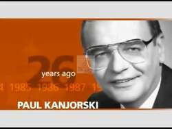 ["This political advertisement is sponsored by the national Republican congressional committee and targets Paul Kanjorski, a Democrat who has served in Washington for 26 years. The ad criticizes Kanjorski for allegedly becoming disconnected from his constituents and aligning more with Washington insiders. The ad accuses him of voting in favor of bank and wall street bailouts, contributing to record unemployment levels. It also implies some level of corruption or favoritism, stating that his family receives government contracts while his constituents suffer from high foreclosure rates. The key message of the ad is that Kanjorski has been \"too wrong for too long\" and it suggests a need for change, positioning the Republicans as the solution."]