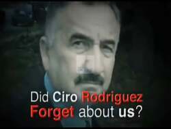 ["This political advertisement, funded by the national Republican congressional committee, criticizes the actions of ciro Rodriguez, a Democrat. The ad suggests that Rodriguez neglected his duty to his constituents by voting to allocate over $1 billion for job creation in foreign countries like China. The video emphasizes that the domestic job struggle and accuses Rodriguez of contributing to this issue by using tax dollars to create jobs overseas. Furthermore, the ad accuses Rodriguez of supporting a failed stimulus plan that did not reduce unemployment and increased America's debt. The key themes of the advertisement are job creation, fiscal responsibility, and criticism of international economic policy."]