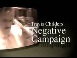 ["In the 2010 campaign ad by the Republican Party targeting Nan Anti-Travis Childers, viewers see frames filled with text summarizing negative campaigns and attack statistics geared to discredit Childers. References highlight his voting record and allege alignment with unpopular policies, supported by an NRCC disclaimer, emphasizing political criticism."]