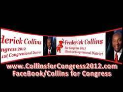 ["In the political TV ad, Diane prominently endorses Frederick Collins for Congress, continuously emphasizing his fervent dedication to community safety, robust family values, and educational improvements within Illinois' 1st District. Scenes variably show Diane amidst supportive imagery, community photos, and campaign signs, expressing optimism and detailing Collins' commitment to job creation and crime reduction."]