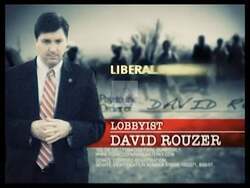 ["In a 2010 political ad, Republican candidate David Rouzer is portrayed in various scenes engaging with controversial immigrant amnesty issues. Amid policy documents and arenas from seminars to legislative chambers, Rouzer advocates for a liberal amnesty plan, interacting with diverse groups and encountering both support and opposition from different audience segments. His expression ranges from pensive to confident, highlighting the controversy and conviction around his stance."]
