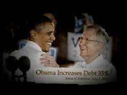 ["In a 2012 campaign ad, Republican candidate Mark Amodei confidently presents his plans for Nevada's economic revitalization. Throughout the ad, Amodei positions himself against a backdrop of Nevada landscapes and patriotic visuals, stressing job creation, reduced regulations, and tax cuts. He criticizes the policies of Obama and Reid, aiming to appeal to Nevada voters with his commitment to improving local economic conditions."]