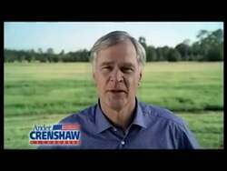 ["In his 2012 presidential campaign ad, Republican candidate Andrew Crenshaw emphasizes his commitment to job creation, energy independence, and support for veterans. Featuring multiple scenes of Crenshaw speaking confidently against patriotic backdrops, he projects sincerity and leadership, advocating for defense jobs, community service, and local projects to improve the nation."]