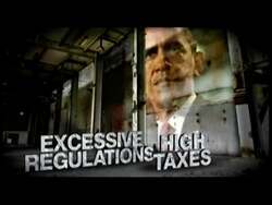 ["In his 2012 campaign ad, Republican candidate Mark Meadows speaks directly to the audience, advocating for conservative fiscal policies. Throughout the ad, he focuses on reducing taxes and regulations to support businesses, emphasizing rebuilding the economy through marked economic and regulatory reforms. Scenes of Meadows are consistently backed by American flags, reinforcing his patriotic, conservative stance."]