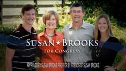 ["In her 2014 presidential campaign ad, Republican Susan Brooks emphasizes her commitment to economic reform and workforce development. Throughout the series of scenes, Brooks portrays strong leadership, confidence, and determination. She advocates for economic responsibility while patriotic elements and campaign slogans underscore her message of revitalizing America's economic landscape."]
