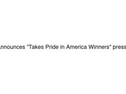 ["Take Pride in American news release attached"]