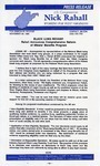 ["Letter from National Black Lung Association, Rahall's remarks and summary of Black Lung Benefits Act of 1991"]