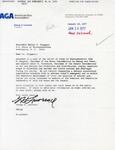 ["Letter to Dingell and Stevenson attached"]